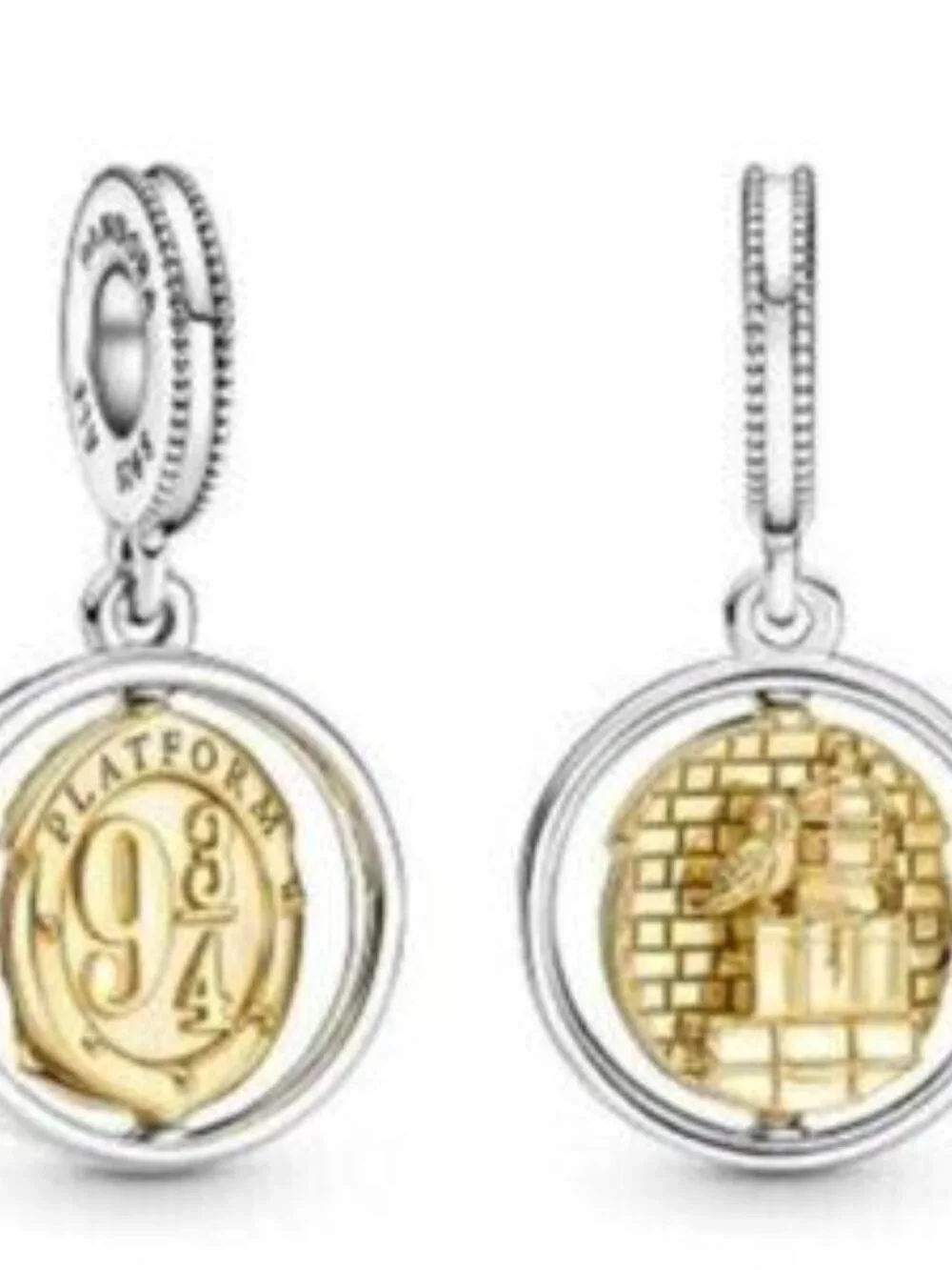 Pandora Harry Potter, Hedwig Spinning Dangle Charm for Bracelet Pendant